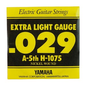 ヤマハ YAMAHA H1075 エレキギター用 バラ弦 5弦×6本