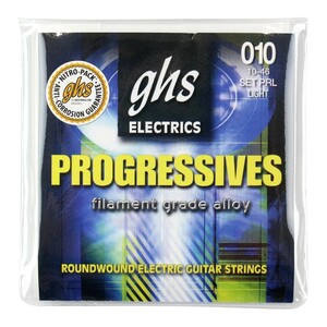 GHS PRL 10-46 Progressives Series электрогитара струна ×3 комплект 