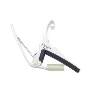 カポタスト アコギ カイザー Kyser KG6W QUICK-CHANGE CAPO White カポ ギター