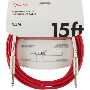 フェンダー Fender Original Series Instrument Cable SS 15' FRD ギターケーブル ギターシールドの画像1