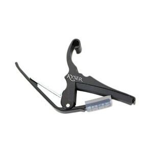 カポタスト アコギ カイザー Kyser KG6B QUICK-CHANGE CAPO Black カポ ギター