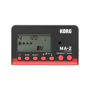  metronome Korg KORG MA-2 BKRD METRONOME electron small size metronome card type metronome drum practice 