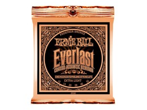 アーニーボール ERNIE BALL 2550 Everlast Coated PHOSPHOR BRONZE EXTRA LIGHT アコースティックギター弦 ×3セット