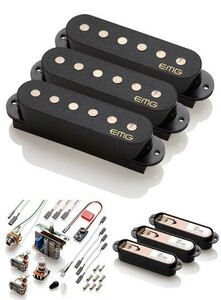 EMG イーエムジー エレキギター用 アクティブピックアップ EMG SAV set ブラック F/S/R 3個セット 【国内正規品】