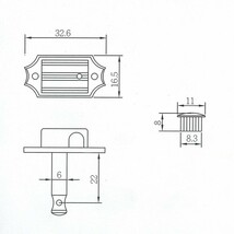 ARIA AT-230G ギター用 3対3ペグ_画像4