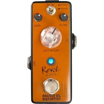 RevoL effects EDS-01 ORANGE OIL DISTORTION ディストーション ギターエフェクター_画像2