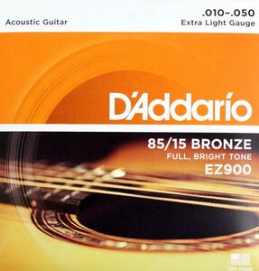 ダダリオ D'Addario EZ900 Extra Light アコースティックギター弦