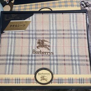 Burberrys BURBERRY バーバリー タオルシーツ 西川産業　ノバチェック　