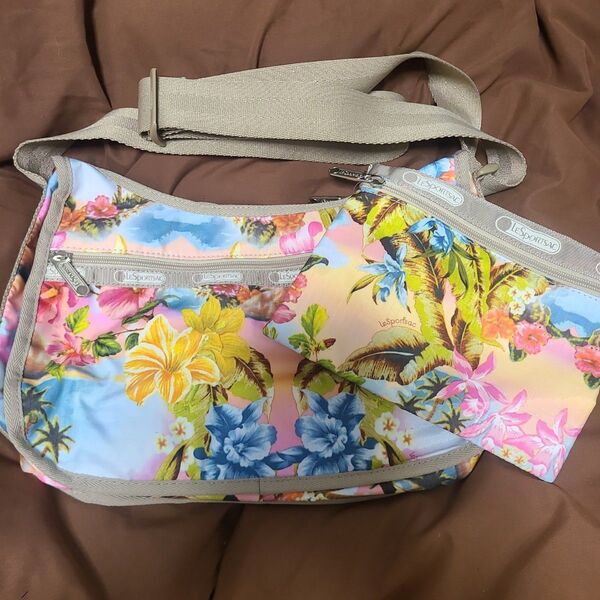 LeSportsac レスポートサック ショルダーバッグ 花柄 レスポ バッグ