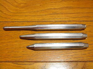 PB SWISS TOOLS　ポンチ　755/6　710/2　755/2　3本セット　スイス製　訳あり　金属 加工　DIY　工具