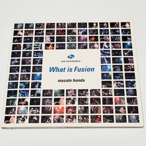 《送料込み》CD デジパック 本田雅人「What is Fusion」SOUND EDITION / JVC / VICJ-60736