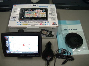  prompt decision!5 -inch wide personal navi DTN-X600