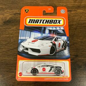 マッチボックス MATCHBOX LAMBORGHINI GALLARDO POLICE ランボルギーニ ガヤルド ポリス