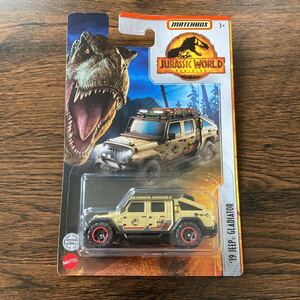 マッチボックス MATCHBOX ジュラシックワールド '19 JEEP GLADIATOR ジープ グラディエーター