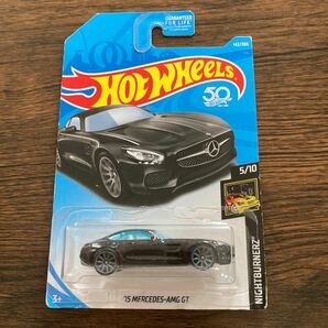 ホットウィール Hot Wheels '15 MERCEDES-AMG GT メルセデス AMG GT ブラックの画像1