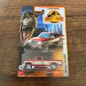 マッチボックスMATCHBOX ジュラシックワールド '86 FORD F-150 TRUCK フォード F150