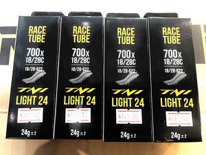 4本セット TNI LIGHT24 TPCチューブ　700×18-28C用 65mm