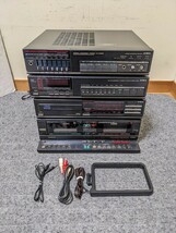 AIWA システムコンポ　VX-CD3000用　アンプMX-S3000/チューナー TX-S3000/CDプレーヤー DX-S77/カセットデッキ FX-SW3000_画像1