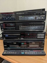 AIWA システムコンポ　VX-CD3000用　アンプMX-S3000/チューナー TX-S3000/CDプレーヤー DX-S77/カセットデッキ FX-SW3000_画像2