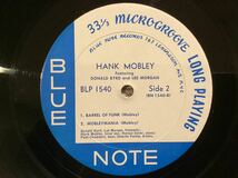 ★US 準オリジナル★HANK MOBLEY SEXTET★BLUE NOTE ★LEXアドレス★手書きRVG★MONO★美品★Lee Morgan★Donald Byrd_画像3