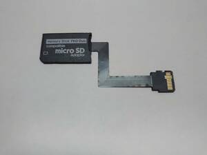 【新品】PSPgo microsd memory card adapter　FOLDEDタイプ　送料無料