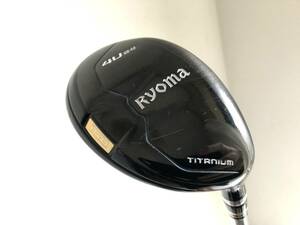 リョーマ RYOMA TITANIUM チタニウム ブラック BLACK 4U 24° ユーティリティ ビヨンドパワー U ∞ BEYONDPOWER　※拡大画像あり