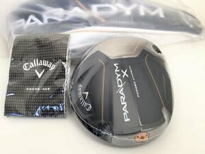 新品 キャロウェイ パラダイム エックス PARADYM X 10.5° ドライバー ヘッド 単体 HC/保証書付 日本仕様正規品　