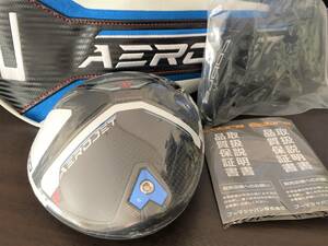 新品 最新 コブラ cobra エアロジェット マックス AEROJET MAX 9.0° ドライバー ヘッド 単体 HC/レンチ/保証書付 日本仕様