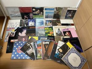 LP レコード まとめ売り 40枚はあります！ 動作確認ができないためジャンク品 ビートルズ ジョンレノン など 1円スタート 1スタ レコード 