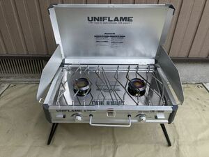 1円スタート UNIFLAME ユニフレーム ツインバーナー US-1900 アウトドア ツーバーナー キャンプ