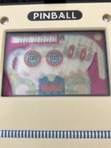 【動作確認済】任天堂 ゲームウォッチ ピンボール　Nintendo 1983 GAME&WATCH PB-59 PINBALL マルチスクリーン 箱、説明書付_画像3
