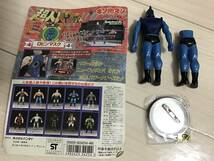 1991年製超人パワーシリーズ④ロビンマスク／2023年・超キン肉マン展限定／マリポーサのバッジ／おまけで198？年ロビンのソフビ_画像2