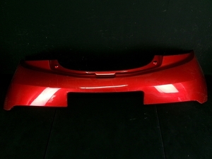 ルノー DZF メガーヌ RS スポール 純正 リアバンパー 85022 0010R 赤色　(エー557)