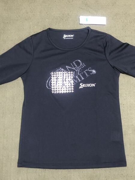 【送料無料】スリクソン（SRIXON）ロングスリーブTシャツ　 Oサイズ 新品 SDL-8532Wブラック