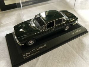 jaguar xj ジャガー　MINICHAMPS ミニチャンプス 1:43 Green ミニカー