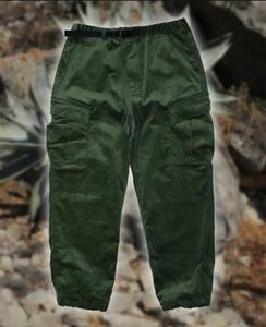 【M】STABRIDGE CORDUROY BUYER PANTS (EVERGREEN) the apartment バイヤーパンツ コーデュロイ カーゴパンツ