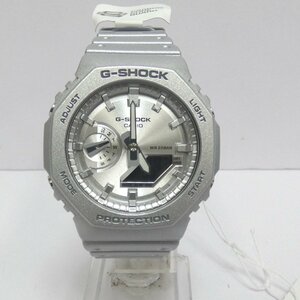 Dz783421 カシオ 腕時計 G-SHOCK 2100 Series GA-2100FF-8AJF シルバー文字盤 メンズ CASIO 中古