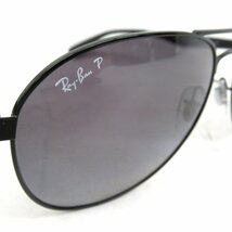 KR43821 レイバン サングラス ティアドロップ RB3549 メンズ Ray-Ban グレー系 中古_画像6