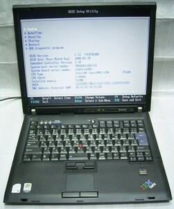 ジャンク ThinkPad R60 IBMロゴ ベゼルlenovo 15インチSXGA＋