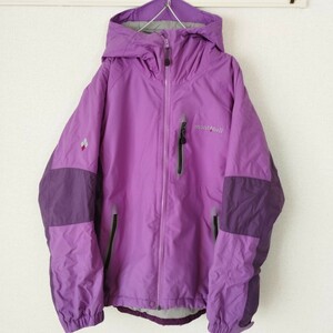 良品◆モンベル パウダーライトパーカ レディース　L montbell mont-bell スキーウェア スノーウェア 即決 パープル 紫 1116 パーカー