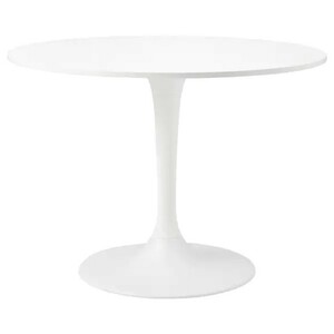 【IKEA】DOCKSTA ドクスタ テーブル, ホワイト/ホワイト, 103 cm