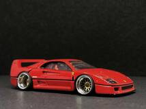 トミカプレミアム 1/62 フェラーリ F40 改 深リム_画像4