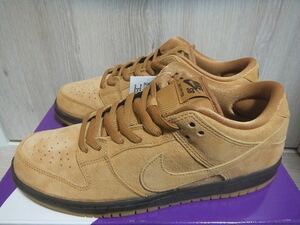 新品 SB DUNK LOW PRO WHEAT 28cm ☆ ナイキ ダンク ウィート BQ6817-204