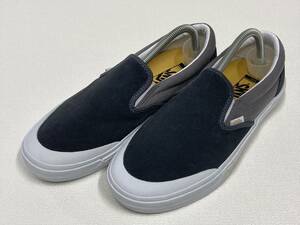 激レア!! VANS SLIPON Pro BMX グレー スエード キャンバス US8 (26cm) アメリカ企画限定!! スリッポン バンズ