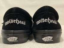 激レア!! VANS motorhead SLIPON 黒 スエード バンダナ付き POP CUSH US11.5 (29.5cm) アメリカ企画限定!! スリッポン バンズ_画像6