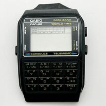 CASIO カシオ DBC-62 DATA BANK WORLD TIME データバンク ワールドタイムデジタル 腕時計 現状品_画像1