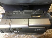SONY CCD-TRV80 VIDEO CAMERA RECORDER ソニー ビデオカメラレコーダー ジャンク扱い _画像3