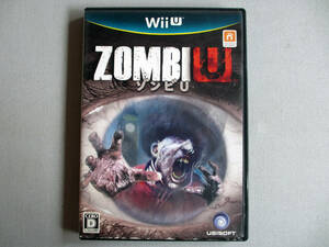 ☆★ 任天堂 Nintendo WiiU ゾンビU ZombiU 生きるか。ゾンビか。 噛まれると即死亡。 GamePadフル活用 ソフト 中古 Wii U ☆★