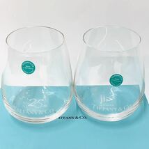 『TIFFANY&Co▲食器▲10客セット』LB-873 ティファニー フローレット ペアグラス タンブラー ムーンズマグ 箱付き クリスタルガラス_画像6