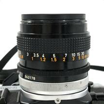 『Canon▲ボディ』MC-21 キャノン カメラ フィルムカメラ AE-1 レンズ付き 眼 FD 50mm 一眼レフ マニュアルフォーカス LENS CANON _画像7